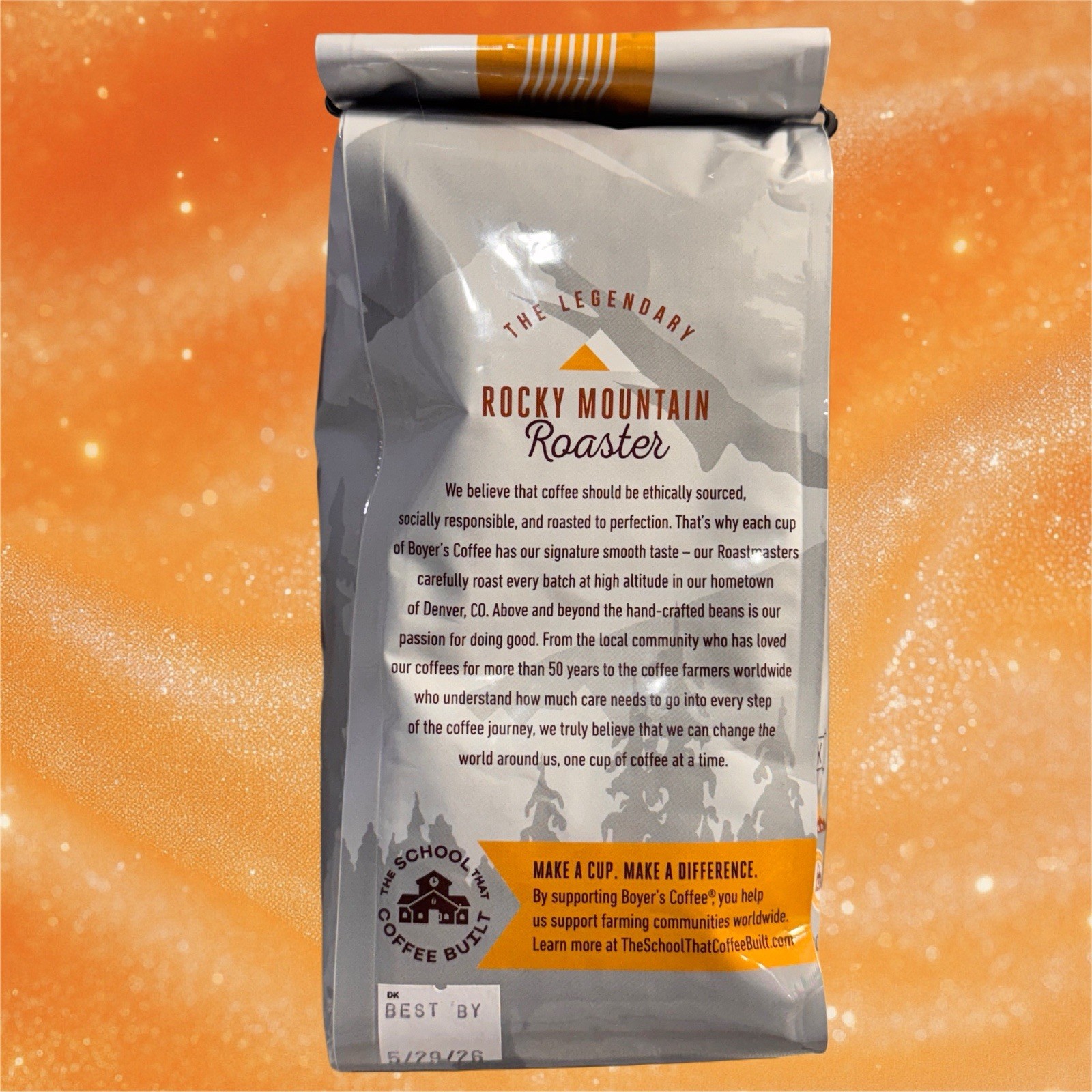 Boyers Colorado Hot Honey Light Roast Coffee Whole Beans 12oz Sweet & Spicy