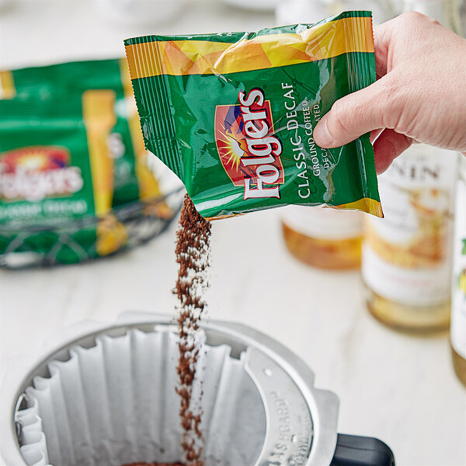 Folgers Classic Decaf Coffee Packet 1.5 oz. – 42/Pieces WS-110FGPK6433