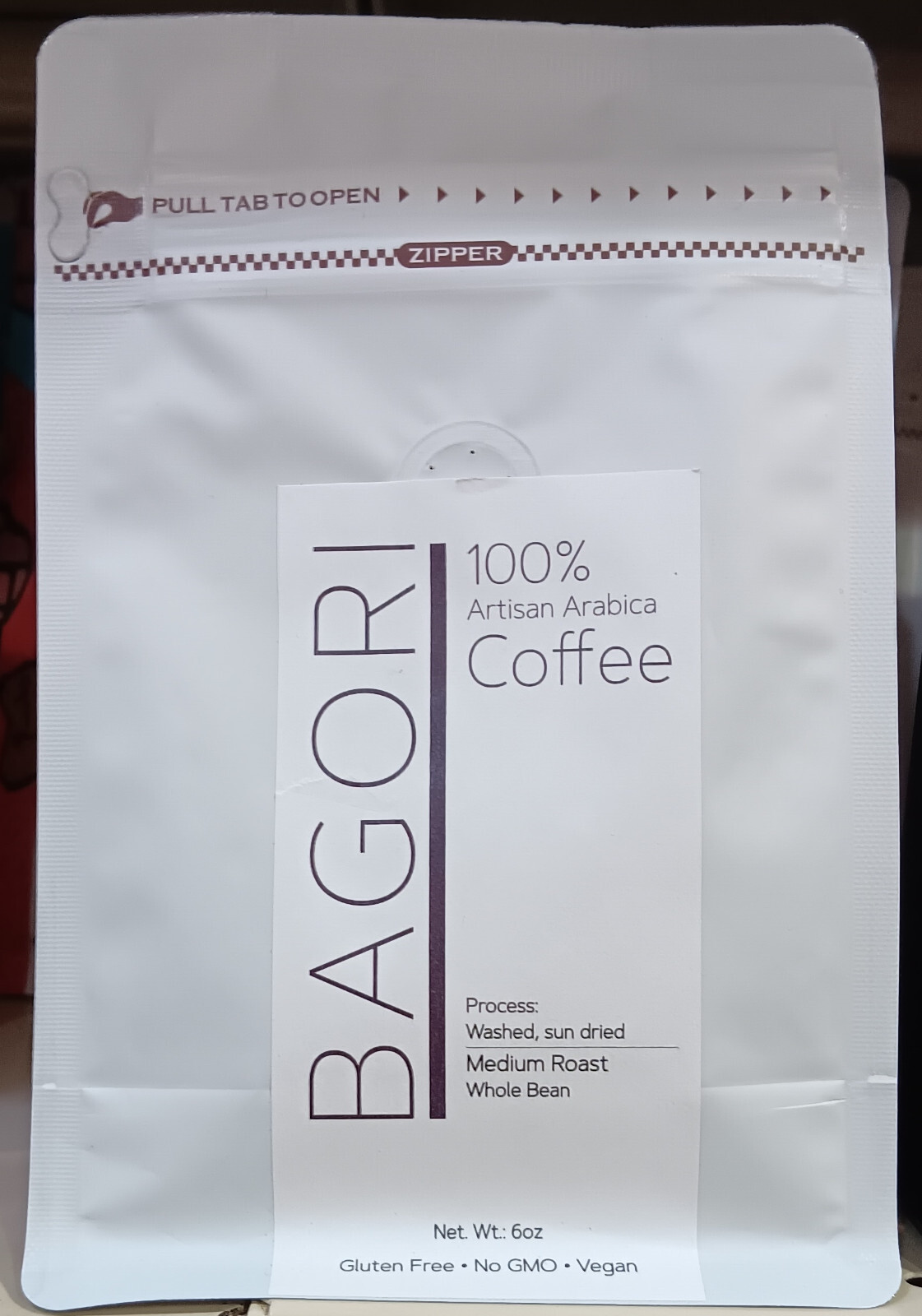BAGORI ARTISAN COFFEE Beans – White Label – Lot of 2