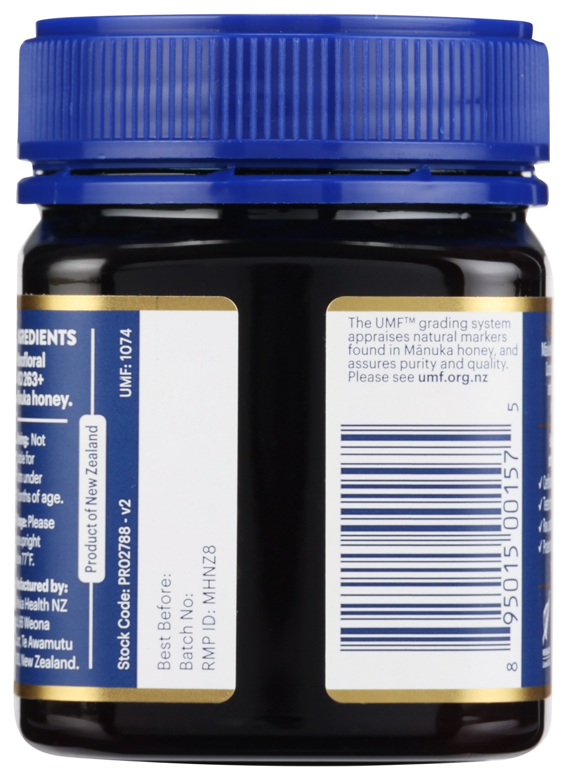 Manuka Health Raw Honey Mgo 263 Plus 8.8 Oz 2 Pack