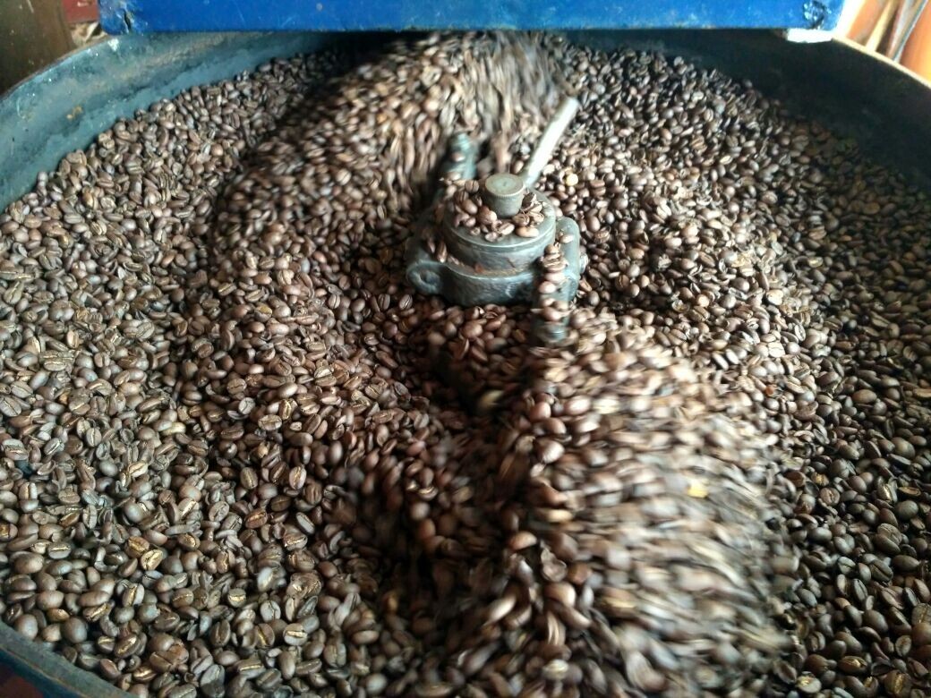 Arabica Medium roast Roasted coffee beans 1000gms