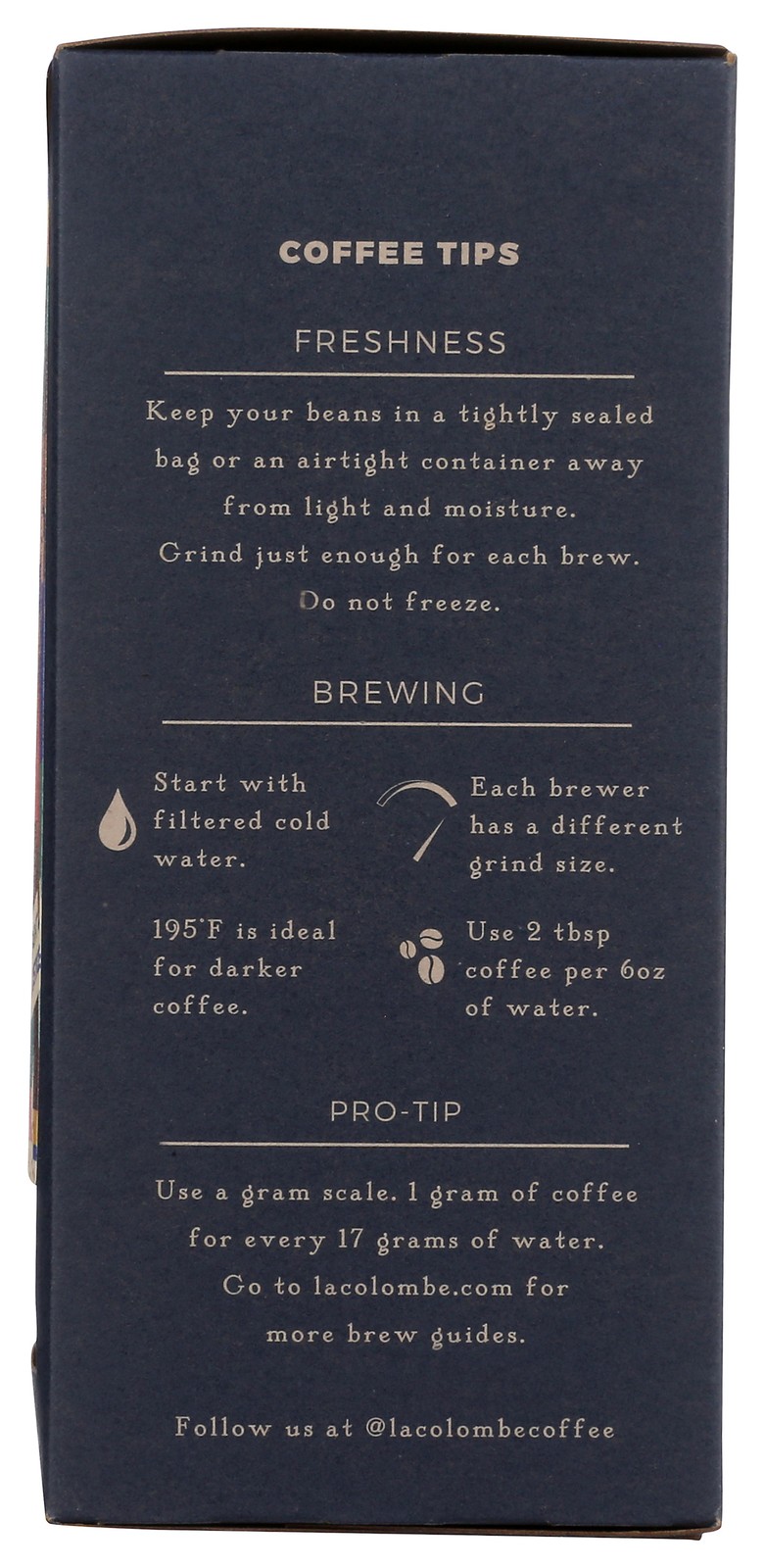 Lyon Medium Roast Coffee Whole Bean By La Colombe 12 Oz 4 Pack