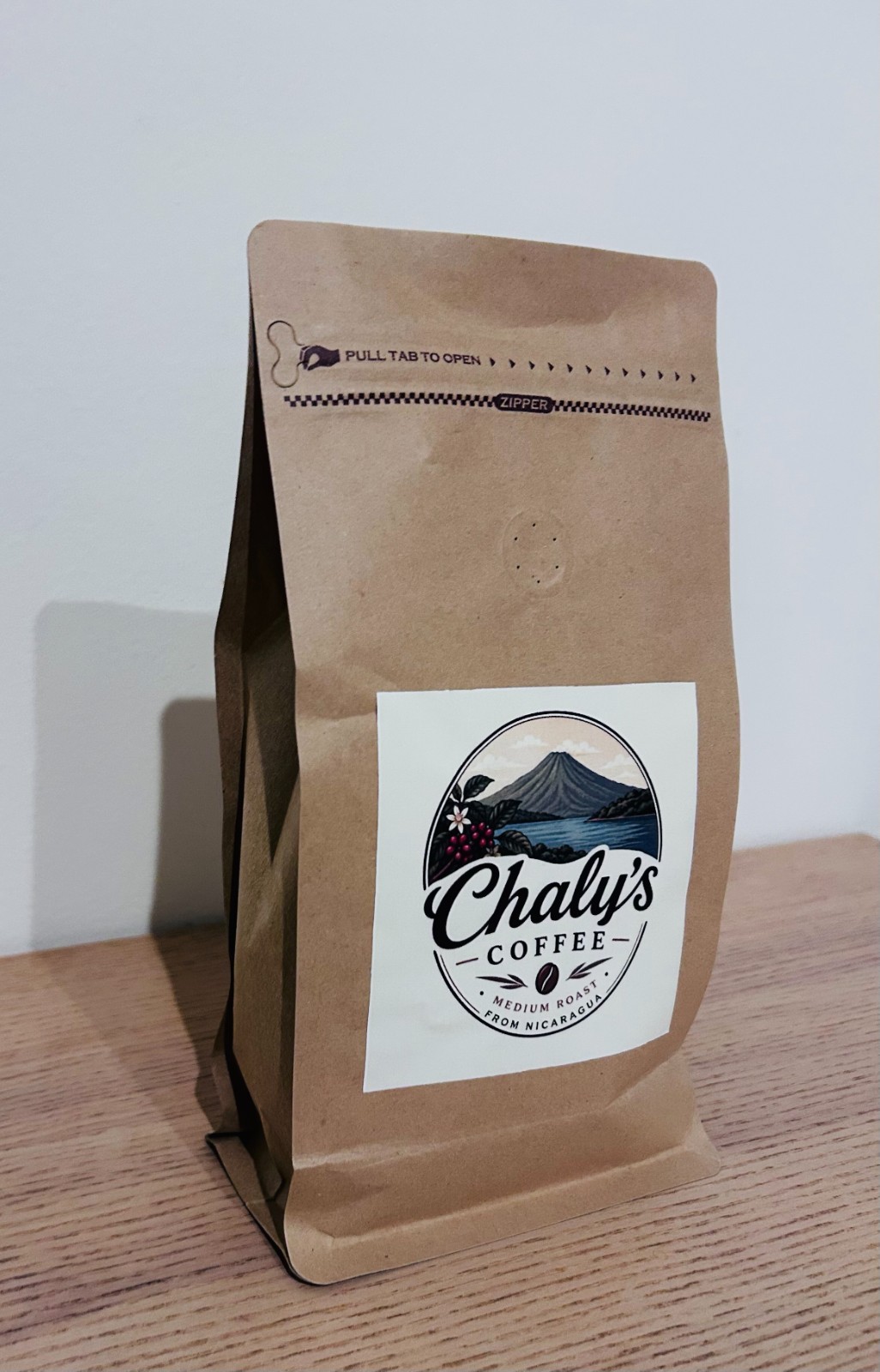 Organic Specialty Coffee Medium Roast Jinotega Nicaragua 400g Whole Bean