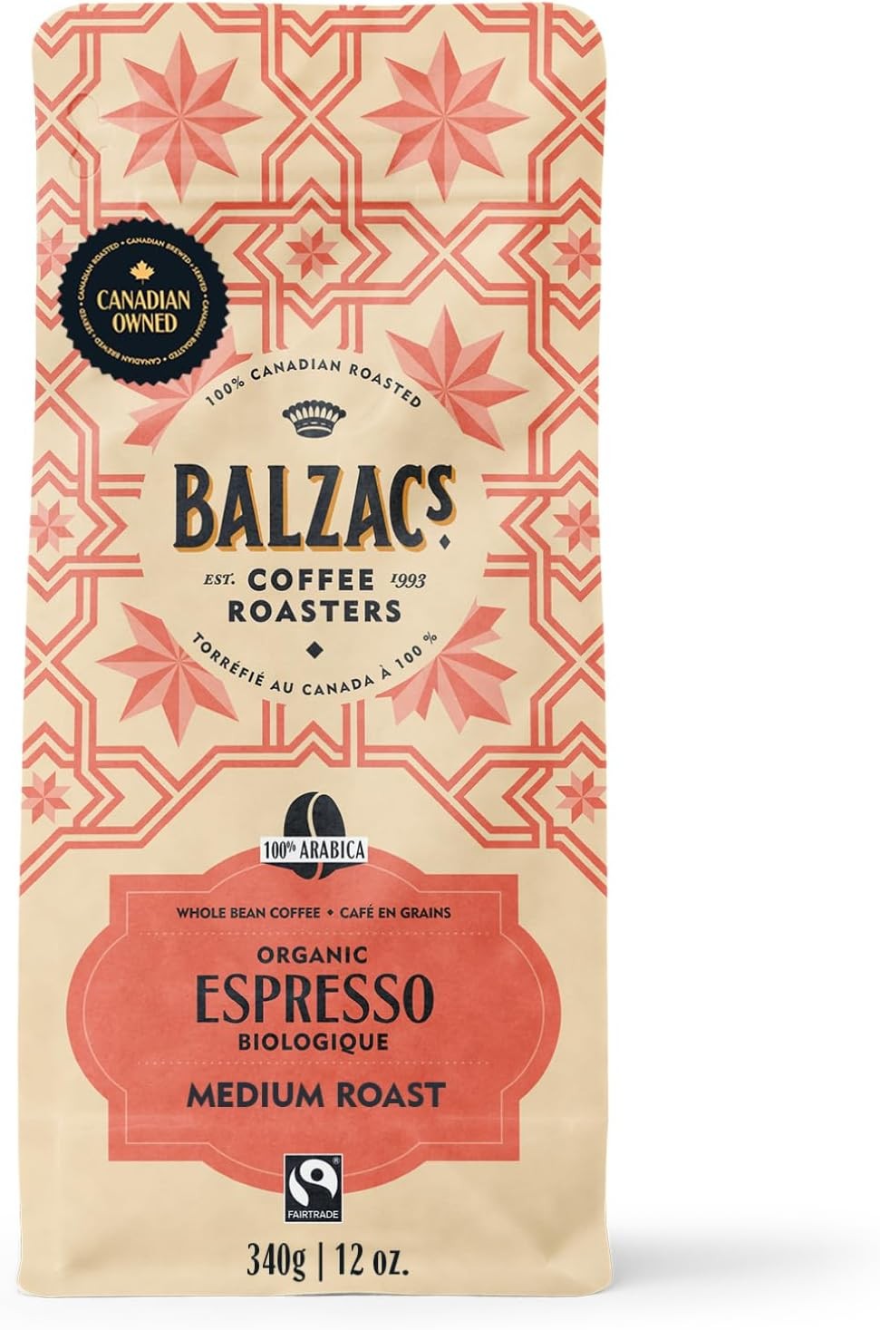 Balzac’s Coffee Roasters – Espresso Blend | Fairtrade Organic | 100% Arabica Who