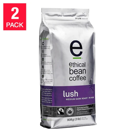 Ethical Bean Coffee Classic lush Medium total 4 lb ($0.92/Ounce)