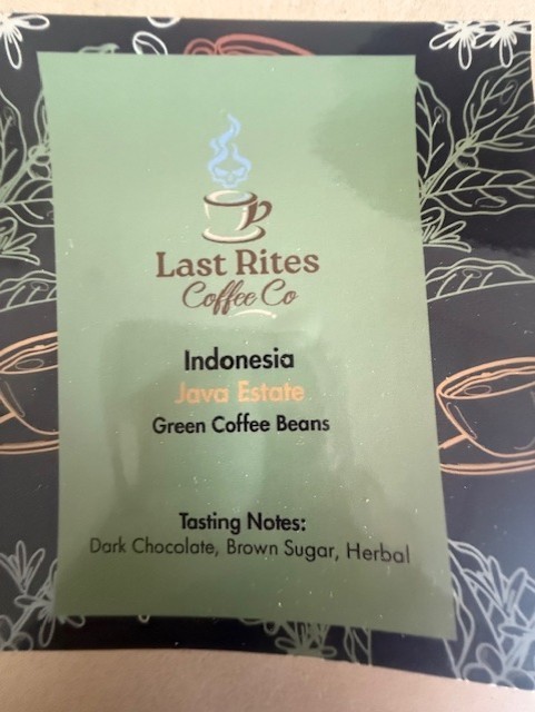 Indonesia Java Estate Premium Green Coffee Beans | Last Rites Coffee Co