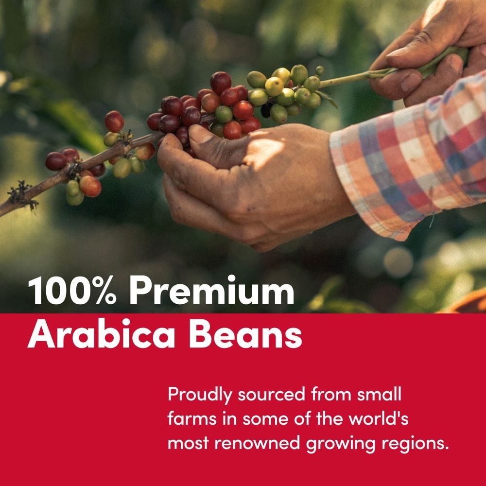 Tim Hortons Medium Roast Coffee Beans Whole Bean 12oz Organic Arabica 3 Pack