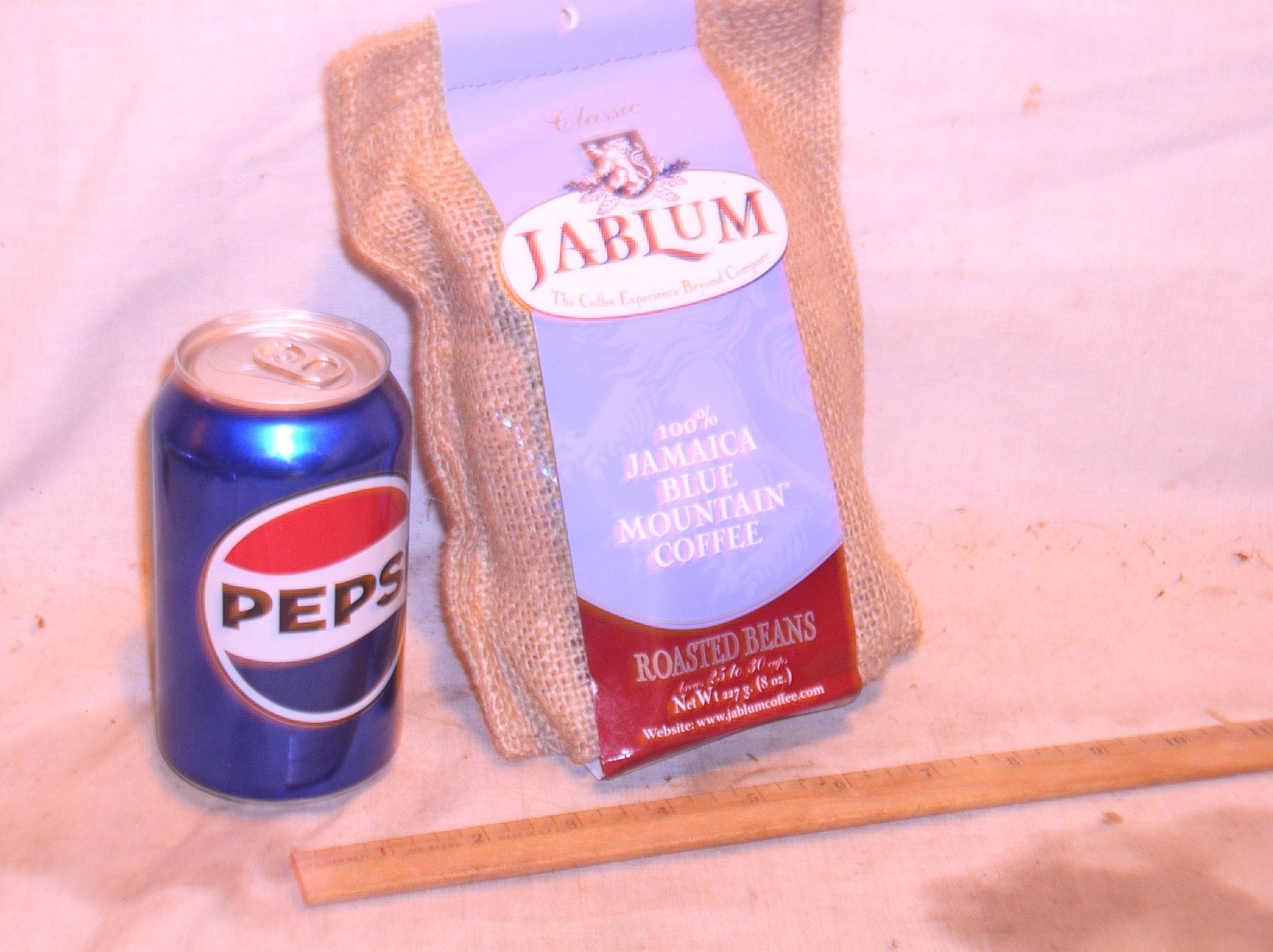 NEW SEALED 8 OZ BLUE MOUNTAIN CLASSIC JABLUM 100% JAMAICA ROASTED COFFEE BEANS