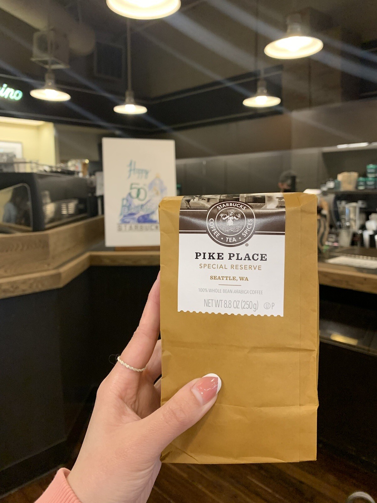 Limited Starbucks Coffee Seattle Pike Place Special Reserve 8.8oz First Store