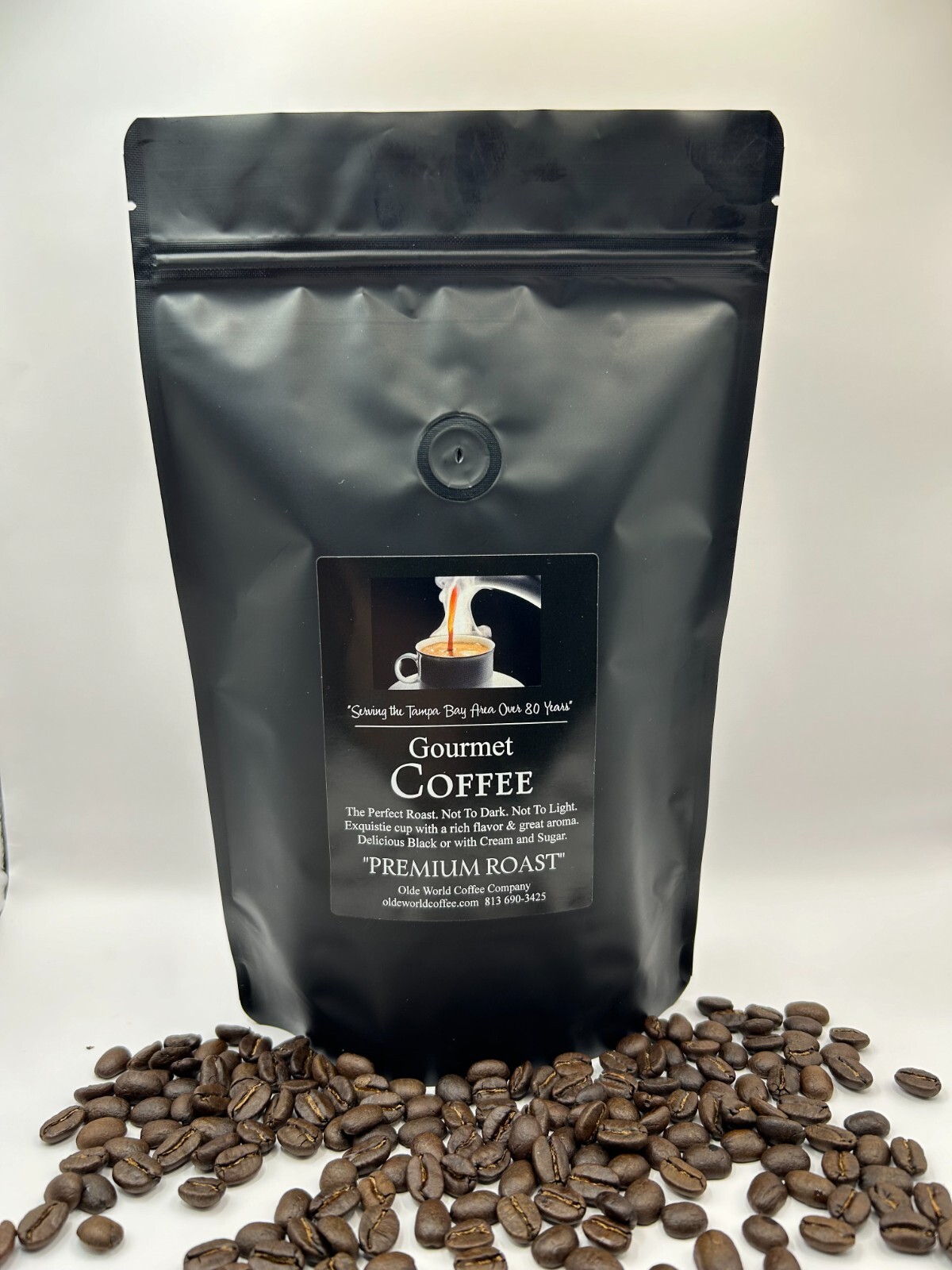 2026 PLANTATION BLEND – 1 bag 8 ozs – FRESH ROASTED WHOLE BEAN COFFEE