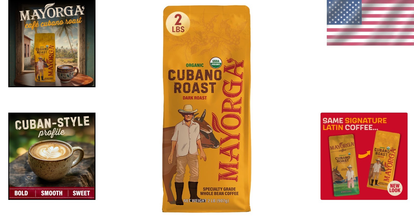 Specialty Grade Dark Roast Whole Bean Coffee