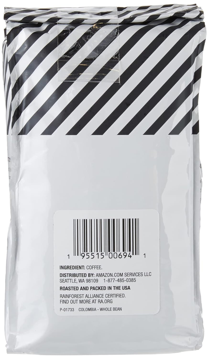 Colombia Whole Bean Coffee, Medium Roast, 12 Ounce (Pack of 3)