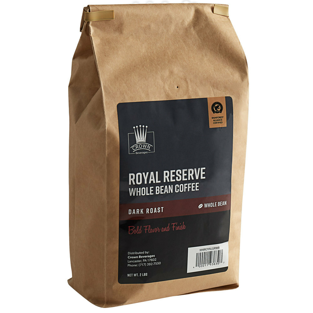 2 lb. Royal Reserve Dark Roast Whole Bean Coffee