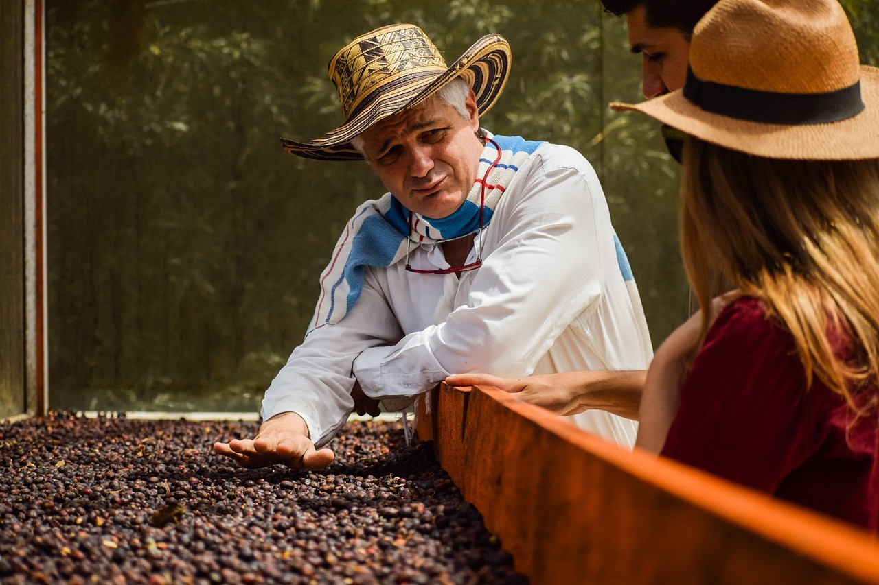 Colombia DECAF unroasted green coffee, Royal Select mountain-water process, 4lbs