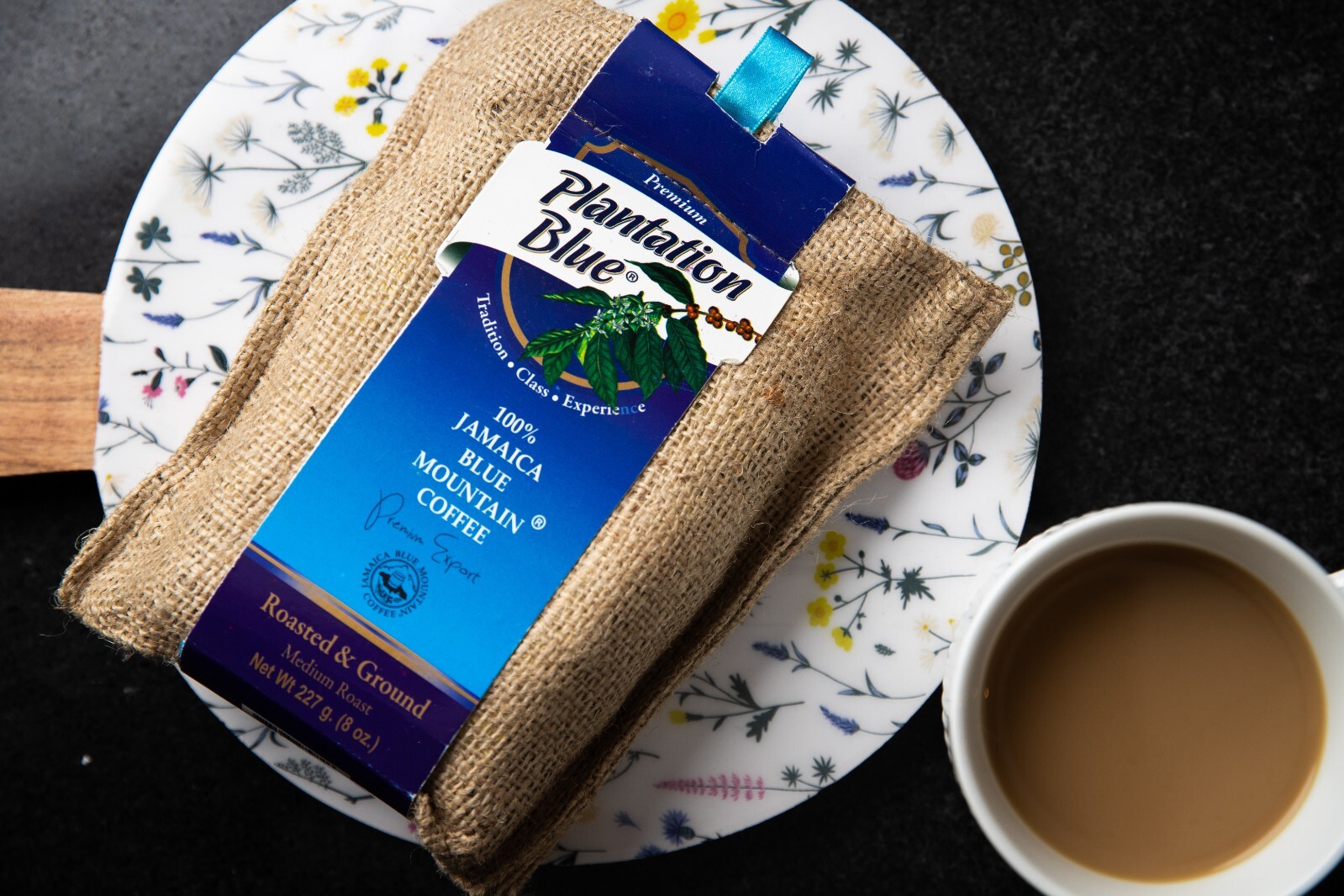 Plantation Blue Jamaica Blue Mountain Coffee (8 oz – roasted and ground)