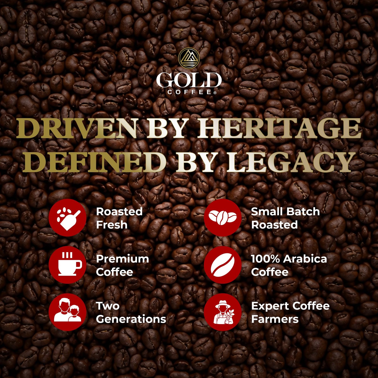 Gold Coffee Co. Kanaloa Premium House Blend – Medium 16 Ounce (Pack of 1)