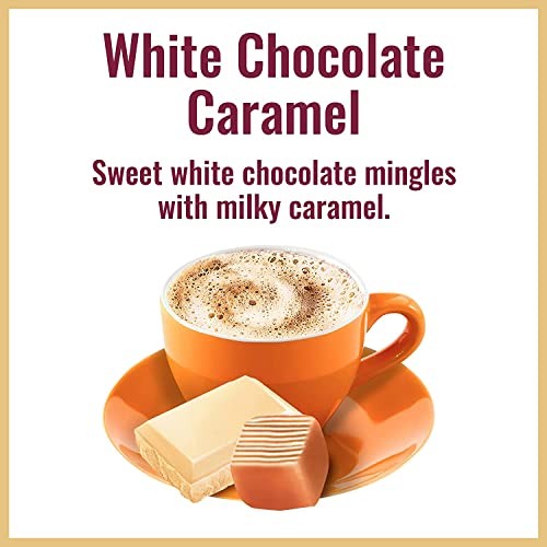 Hills Bros. Cappuccino Variety Pack – Double Mocha & White Chocolate Caramel