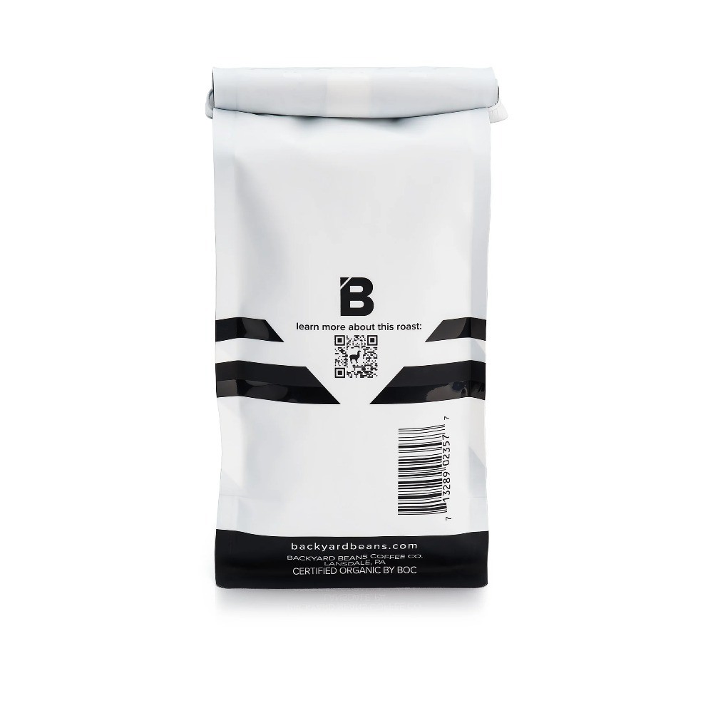 Organic Dark Roast Whole Bean Coffee 12oz Bold Flavor Fair Trade