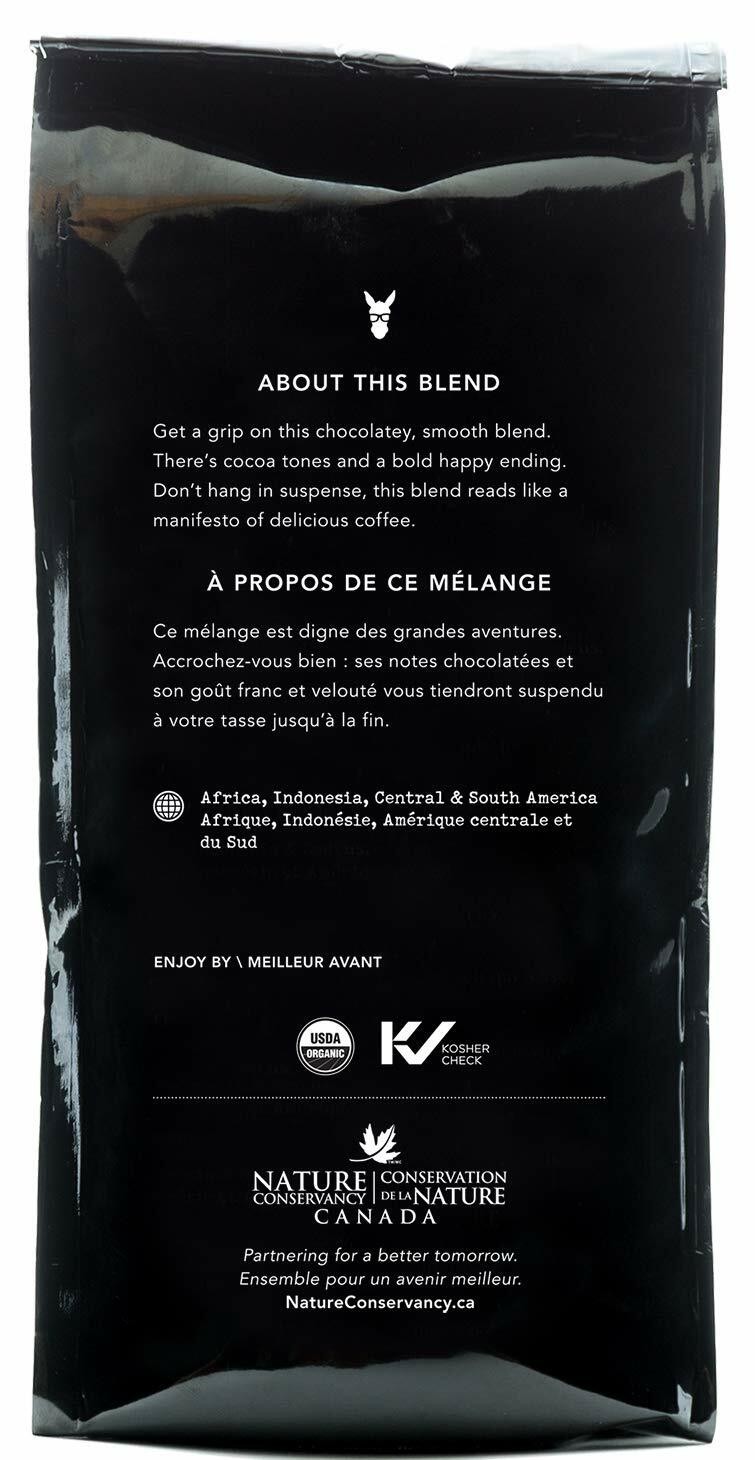 Kicking Horse Whole Bean Coffee Cliff Hanger Espresso Imported from Canada 1lb